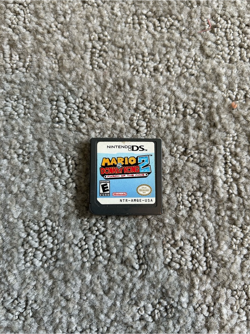 Mario vs. Donkey Kong 2 cartridge Only Nintendo DS Lite DSi XL 3DS 2DS Game